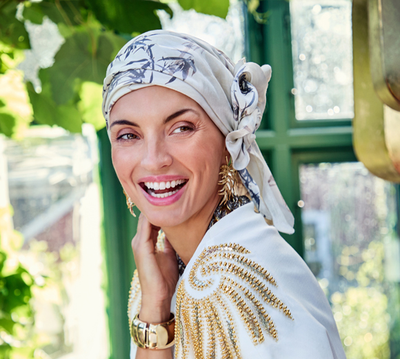 2in1 Turban Set HocJuvela Bamboo Pearl | Boho Spirit 3053-4110