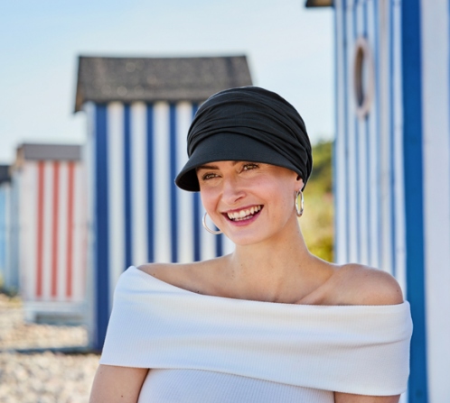 Bamboo Viscose Hat with Visor | 1578-0211