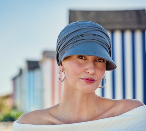 Bamboo Viscose Hat with Visor | 1578-0338