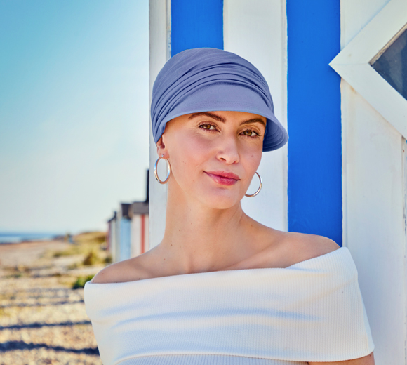 Bamboo Visor Hat Blue | Sun Protection | 1578-0171