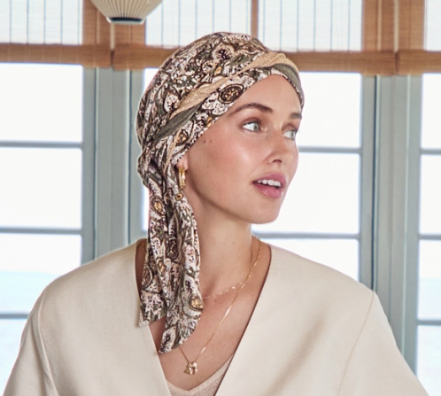 Beatrice Bamboo Turban CE Moroccan Romance | 1419-4077