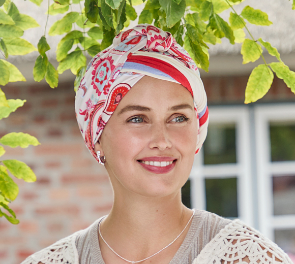 Beatrice Bamboo Turban CE Protea Love | Volume Tapes 1419-4078