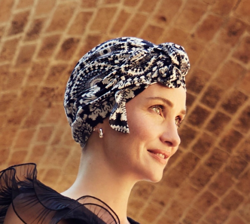 Beatrice Lino CE Round n' Round Turban | Graphic 1460-0818