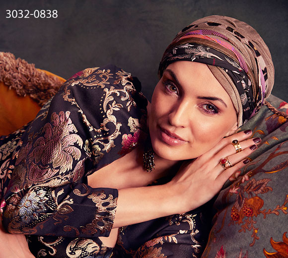 Boho Spirit Woman Headwear Scarlett 3032-0838