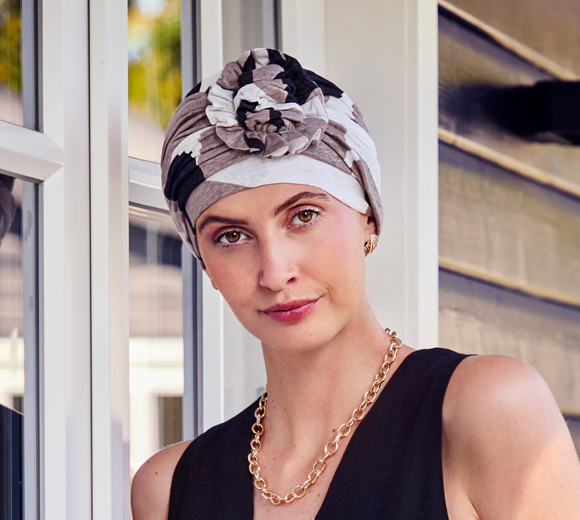 Christine Lotus Women's Headdress 1245-0525 Linen