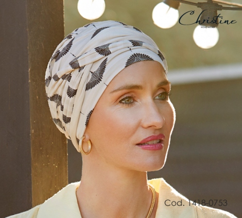 Headdress Woman Christine Shakti 1418-0755 Bamboo viscose | CE