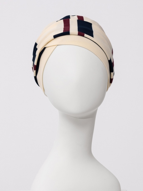 HocElma Viva Women's Turban 1608-4136 - Nautical Stripes — photo 2