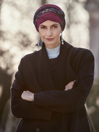 HocNoya Turban Headband 1607-4119 - Amber Garden