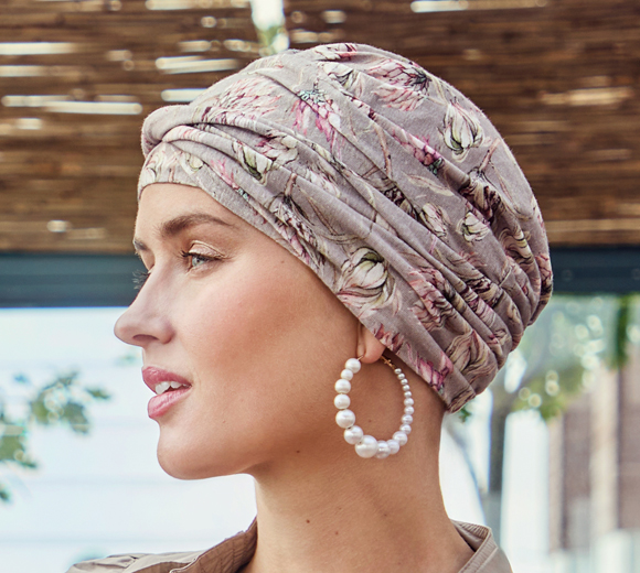 HocShakti Bamboo Turban CE Protea Love | 1417-4024