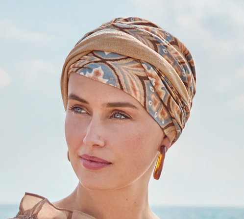 HocShakti Bamboo Turban CE Touch of Gold | 1417-4081