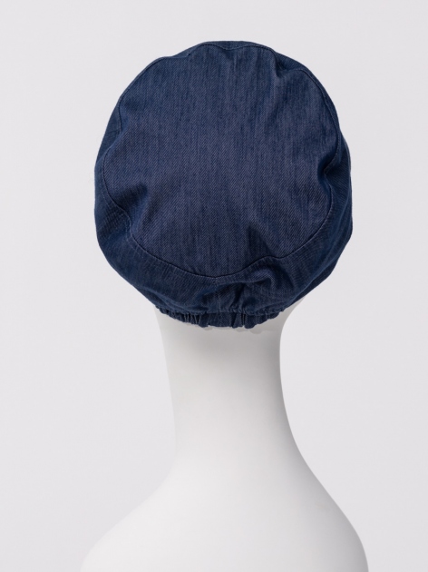 HocShana Women's Cap 1605-4131 with Peak - Dark Blue Denim — photo 3