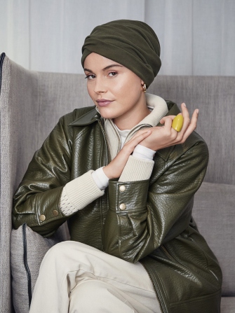 HocZoya Viva Women's Turban 1610-4137 - Kombu Green