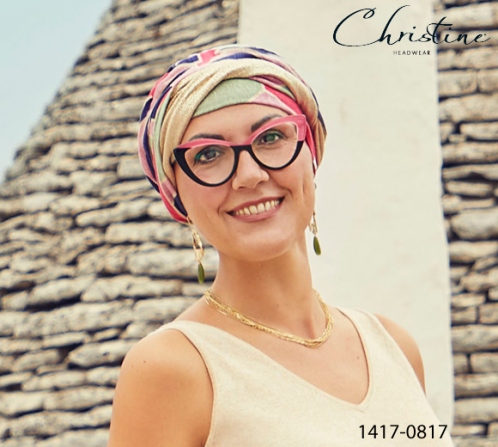 Ladies Cap Christine Shakti 1417-0817 Linen  Bamboo