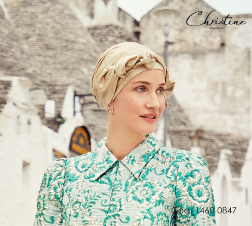 Ladies Cap Christine Shakti 1460-0847 Lino