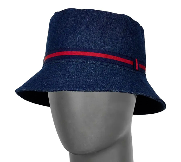 Men's Bucket Hat Denim Dark Blue 1421-0606 | Urban Style-2