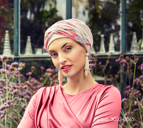 Turban Woman Boho Spirit Scarlett 3032-0865 Bamboo