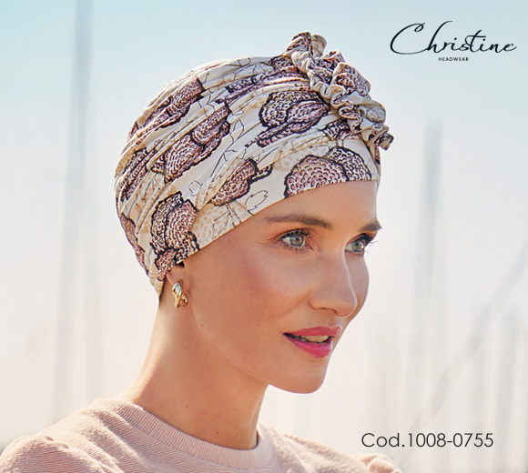 Turban woman Christine Lotus 1008-0755 Viscosa Bambù | Christine CE