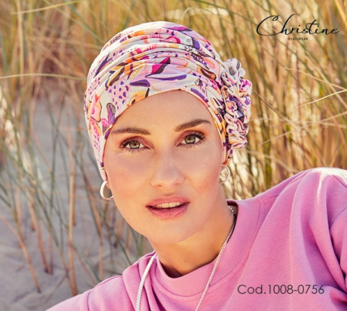 Turban Woman Christine Lotus 1008-0756 Viscose Bamboo