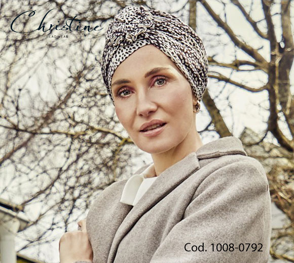 Turban Woman Christine Lotus 1008-0792 Viscose Bamboo