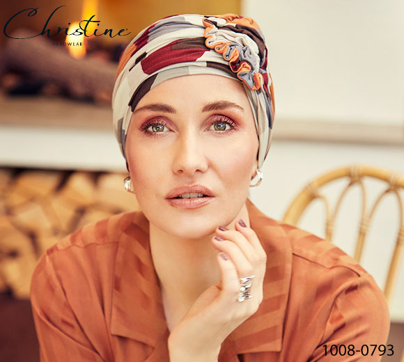 Turban Woman Christine Lotus 1008-0793 Viscose Bamboo