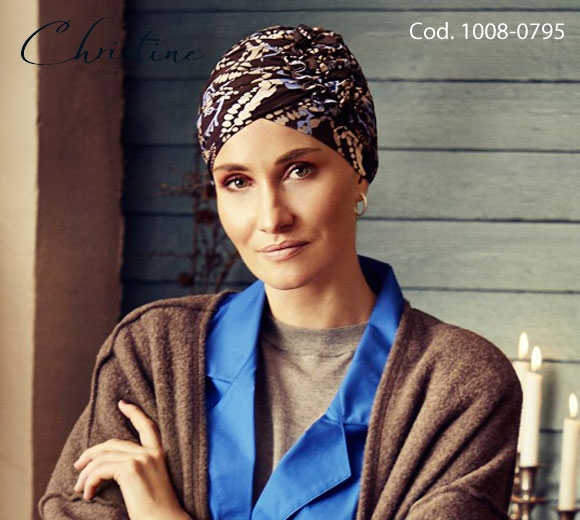 Turban Woman Christine Lotus 1008-0795 Viscose Bamboo