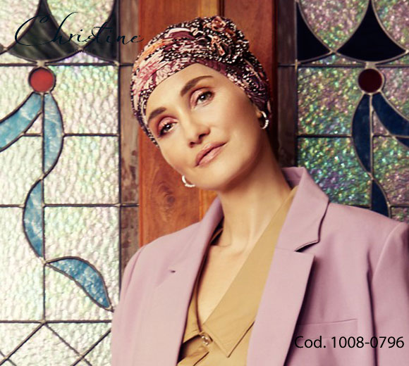 Turban Woman Christine Lotus 1008-0796 Viscose Bamboo