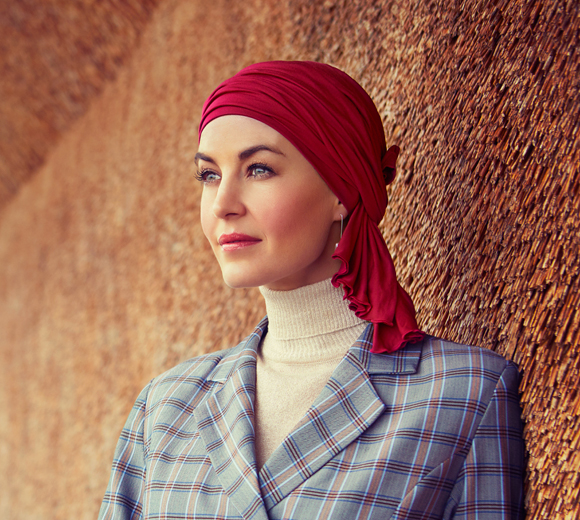 Women's Chemo Turban 1366-0384 | Bamboo | Christine_1