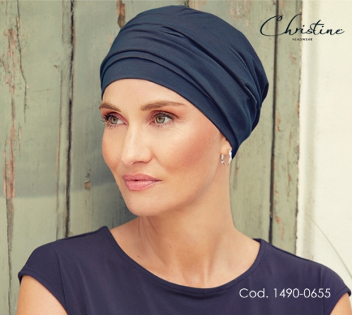 Women's chemo turban 1490-0655 NOMI Supima cotton