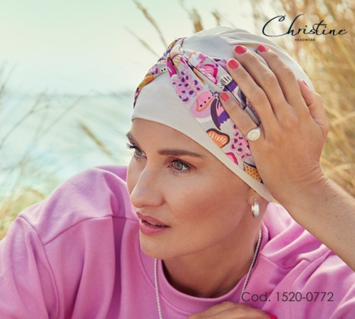 Women's Chemo Turban Christine Shakti 1520-0772