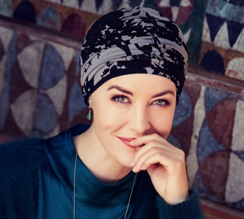 Women's chemo turban with band | Karma 1009-0480