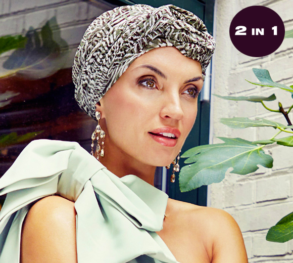 Women's chemo turbans | Set Amber 3040-0891 Boho Spirit