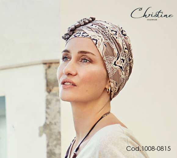 Women's Turban post chemo Lotus 1008-0815 Viscose Bamboo — photo 1