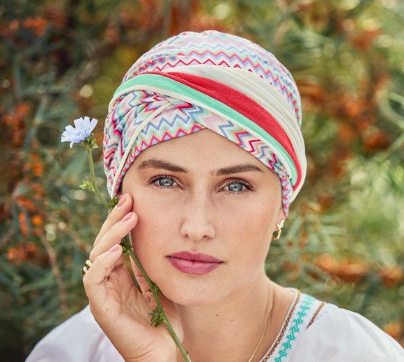 HocShakti Bamboo Turban CE Zigzag Vibes | 1418-4079