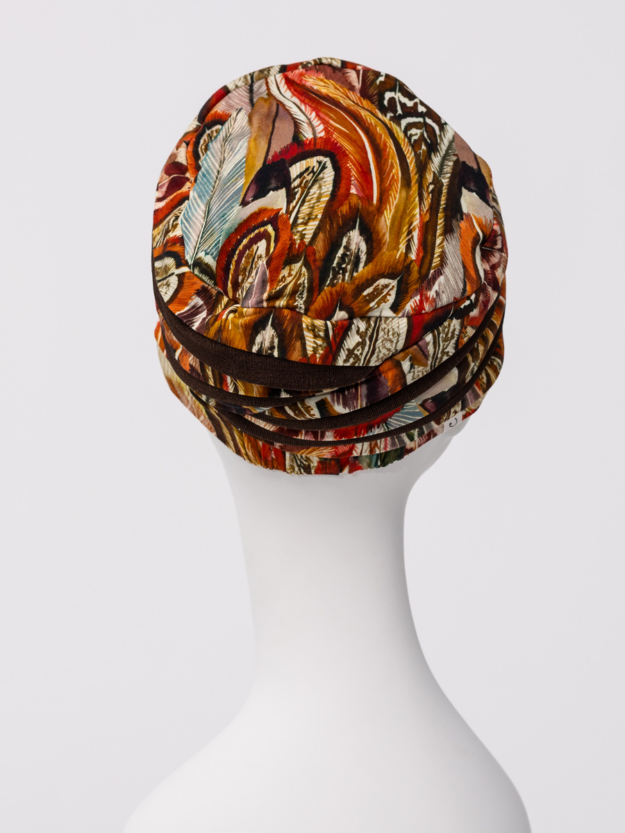 Turbante donna HocShanti 1331-4117 - Tribal Feathers