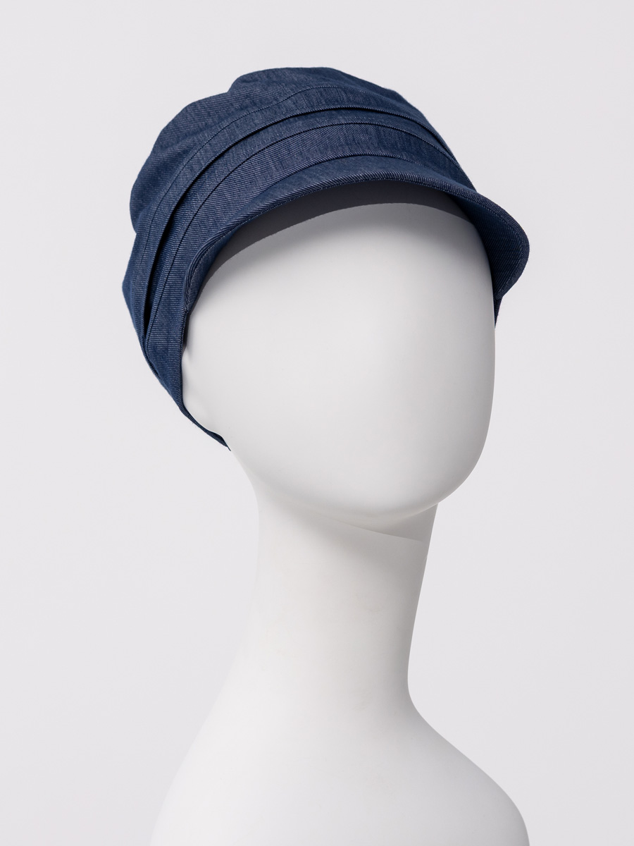 Cappello donna HocShana 1605-4131 con visiera - Dark Blue Denim