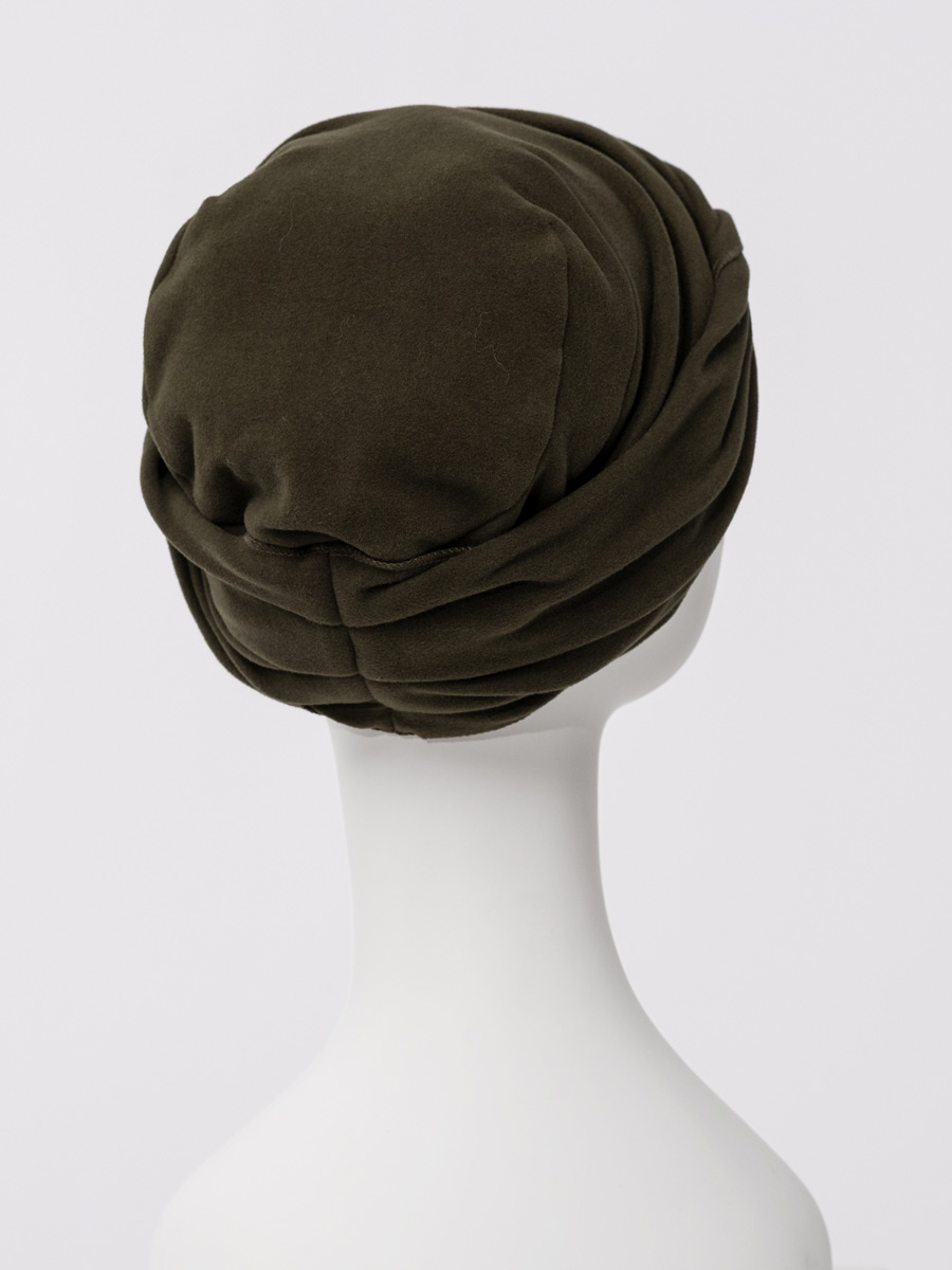 HocZoya Viva Women's Turban 1610-4137 - Kombu Green — photo 3