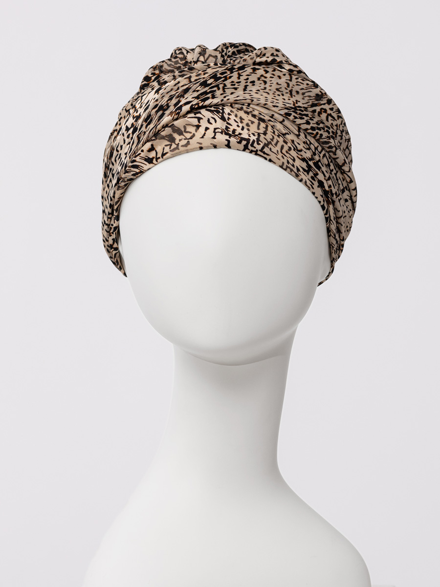 Turbante donna HocSapphire Boho 3026-4139 - Mocha Snake