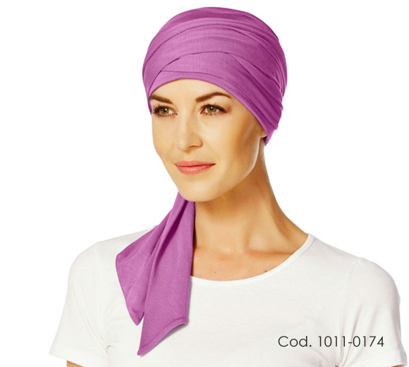 Turban Woman long bands 1011 Mantra Scarf -Long Bamboo — photo 4