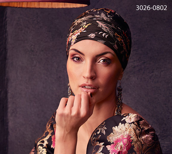 Boho Spirit Woman Headwear Sapphire 3026-0802