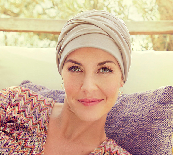 Mila Women's Chemo Turban 1438-0656 Supima cotton