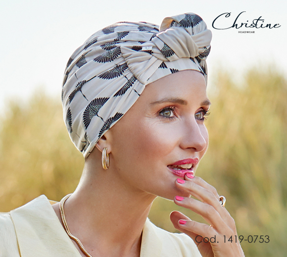 Turbante Donna Christine Beatrice 1419-0753 Bamboo - Primavera / Estate -  Turbanti Christine