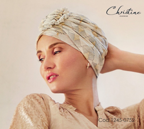Copricapo Donna Christine Lotus 1245-0752 Lino