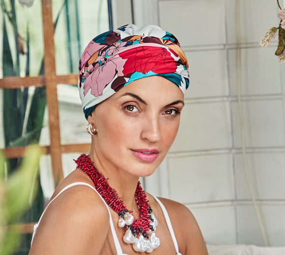 Turbante Boho HocSapphire Floral Fusion | Primavera Estate 3026-4106