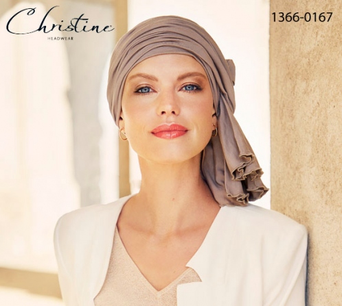 Turbante chemio Donna code corte 1366-0167 Bambù