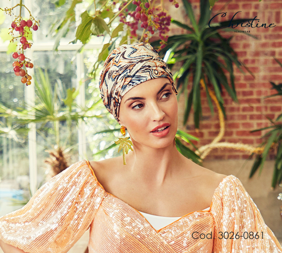 Turbante Donna Boho Spirit Sapphire 3026-0861