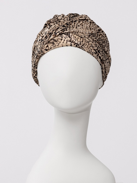 Turbante donna HocSapphire Boho 3026-4139 - Mocha Snake — foto 2