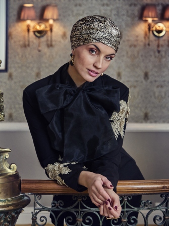 Turbante donna HocSapphire Boho 3026-4139 - Mocha Snake