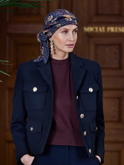 Turbante HocBeatrice 1419-4119 con nastri - Amber Garden — foto 1
