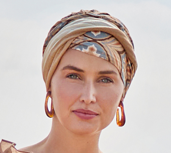 Turbante HocShakti Bambù CE Touch of Gold | 1417-4081-2