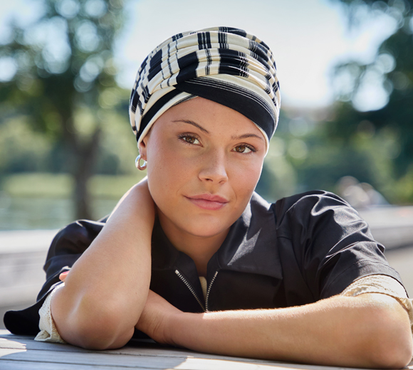 Turbante Viva Elma Smoky Stripes 1599-4101 | Stile Moderno